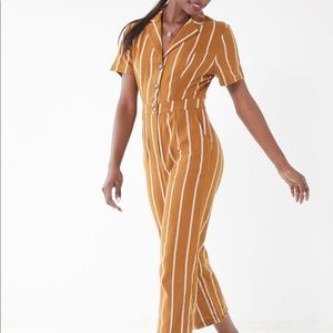 Urban Outfitters Pinstripe Jumpsuit